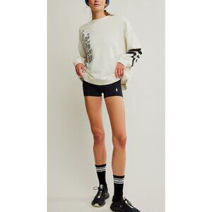 🆕 FP MOVEMENT All Star Logo Pullover / Ivory Black Combo